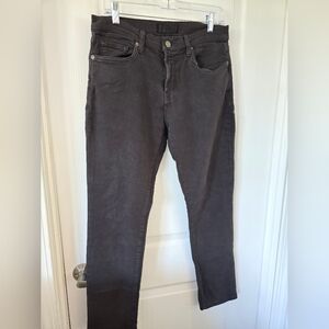 J Brand Men's Dark Gray Skater Goth Grunge Streetwear Jeans